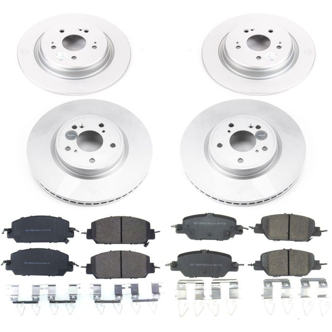 PWR-CRK7873, PowerStop Z17 Evolution Plus GEOMET Coated Brake Kits for 2017-2025 CR-V - CRK7873 in UAE, Dubai. Condition - new. Price 1,440 AED. Photo, seller contacts | AUTO.AE