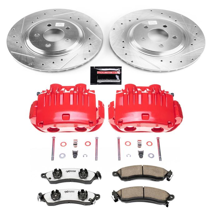 PWR-KC1304D-26, PowerStop Z26 Street Warrior Brake Upgrade Kits with Calipers for 1994-1998 MUSTANG - KC1304D-26 в ОАЭ, Дубай. Состояние - новое. Цена ⁦2 560 AED⁩. Фото, контакты продавца | AUTO.AE