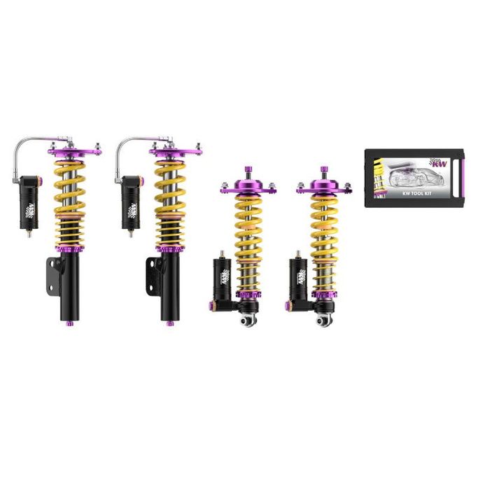 39756004, KW 39756004 Coilover Kit V4 RACING for SUBARU BRZ (ZC6 / ZD8) / TOYOTA GR86 (ZN8) / GT86 (ZN6) в ОАЭ, Дубай. Состояние - новое. Цена ⁦32 080 AED⁩. Фото, контакты продавца | AUTO.AE