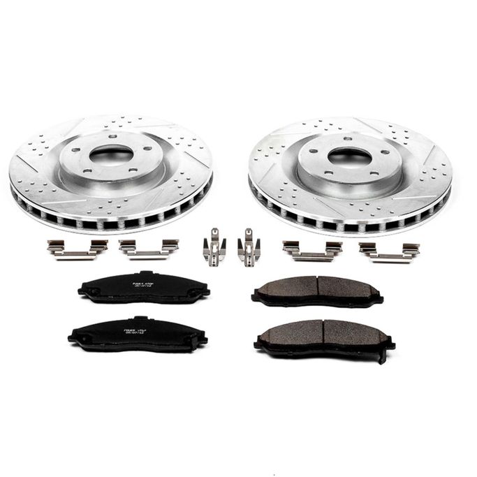 PWR-K1417, PowerStop Z23 Evolution Sport Brake Upgrade Kits for 2005-2013 CORVETTE, 2005-2007 XLR - K1417 في الإمارات العربية المتحدة, دبي. Condition - new. Price ⁦1,160 AED⁩. Photo, seller contacts | AUTO.AE
