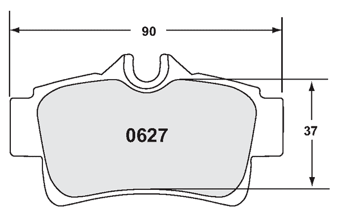 0627.97.15.44, PFC 0627.97.15.44 Rear Brake Pads for Mustang Cobra 1995-2004 (97 Compound, 15mm) في الإمارات العربية المتحدة, دبي. Condition - new. Price 420 AED. Photo, seller contacts | AUTO.AE