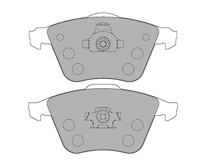 FDS1706, FERODO FDS1706 Front Brake Pads DS Performance for FORD Focus RS (DA) in UAE, Dubai. Condition - new. Price 1,130 AED. Photo, seller contacts | AUTO.AE