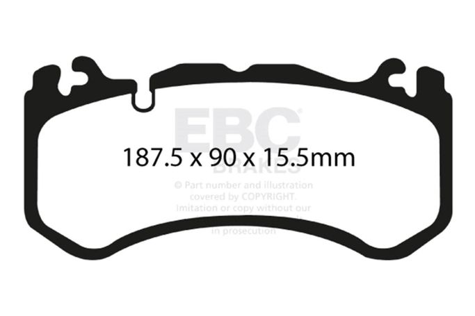 EBC-DP31939C, EBC Redstuff Ceramic Brake Pads DP31939C في الإمارات العربية المتحدة, دبي. Condition - new. Price 890 AED. Photo, seller contacts | AUTO.AE