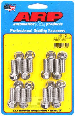 400-1104, ARP 400-1104 Header Bolt & Stud Kit for Chevrolet Big Block. drilled. 0.875˝ UHL في الإمارات العربية المتحدة, دبي. Condition - new. Price 390 AED. Photo, seller contacts | AUTO.AE