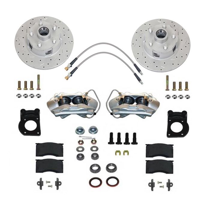 SUM-BK-45023, Summit Racing™ Stock Spindle Drum-to-Disc Brake Conversion Kits SUM-BK-45023 в ОАЭ, Дубай. Состояние - новое. Цена 4 380 AED. Фото, контакты продавца | AUTO.AE
