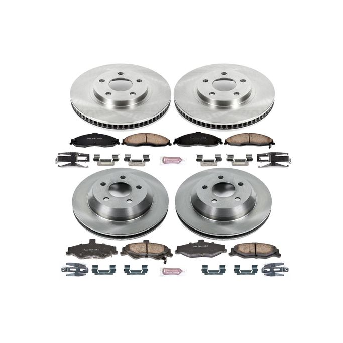 PWR-KOE1548, PowerStop Z17 Evolution Plus Stock Replacement Brake Kits for 1998-2002 CAMARO, FIREBIRD - KOE1548 in UAE, Dubai. Condition - new. Price 1,360 AED. Photo, seller contacts | AUTO.AE