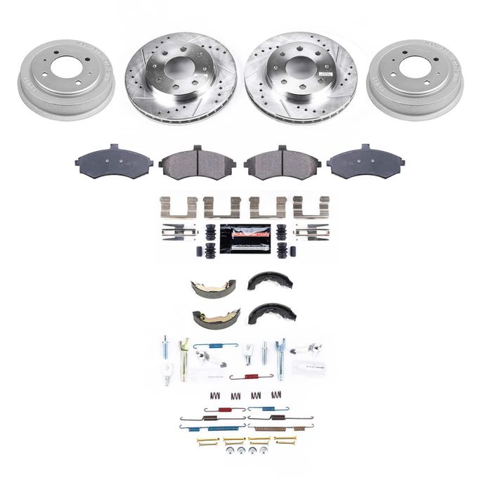 PWR-K15528DK, PowerStop Z23 Evolution Sport Disc and Drum Brake Upgrade Kits for 2002 ELANTRA - K15528DK في الإمارات العربية المتحدة, دبي. Condition - new. Price 1,350 AED. Photo, seller contacts | AUTO.AE
