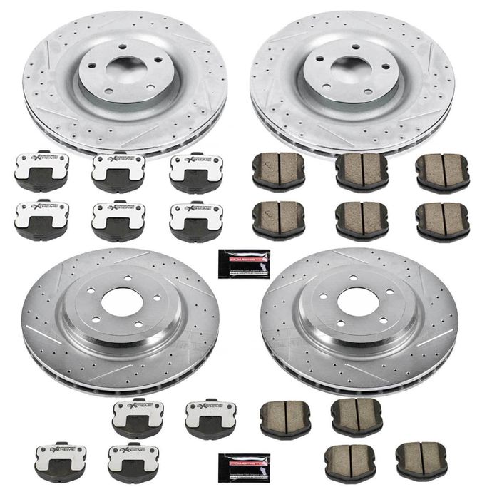 PWR-K1445-26, PowerStop Z26 Street Warrior Brake Upgrade Kits for 2006-2013 CORVETTE - K1445-26 в ОАЭ, Дубай. Состояние - новое. Цена ⁦4 270 AED⁩. Фото, контакты продавца | AUTO.AE