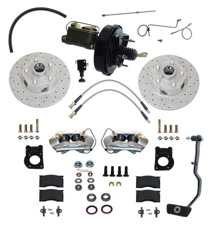 SUM-BK-45027, Summit Racing™ Stock Spindle Drum-to-Disc Brake Conversion Kits for 1970 COUGAR, MUSTANG - SUM-BK-45027 в ОАЭ, Дубай. Состояние - новое. Цена 6 070 AED. Фото, контакты продавца | AUTO.AE