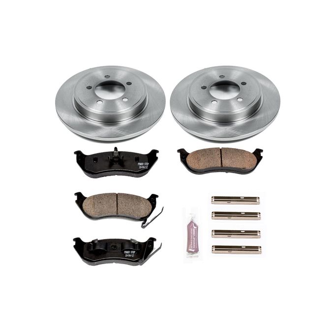 PWR-KOE1929, PowerStop Z17 Evolution Plus Stock Replacement Brake Kits for 2007-2010 MOUNTAINEER, EXPLORER SPORT TRAC, 2006-2010 EXPLORER - KOE1929 в ОАЭ, Дубай. Состояние - новое. Цена 590 AED. Фото, контакты продавца | AUTO.AE