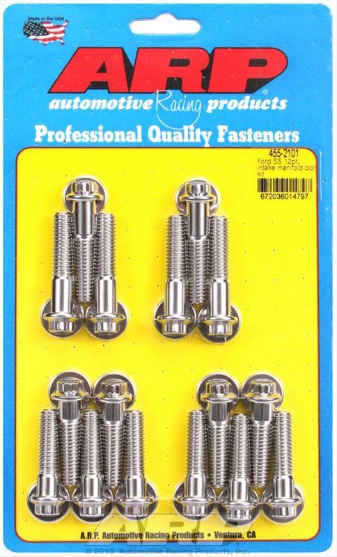 ARP-455-2101, ARP Stainless Steel Intake Manifold Bolt Kits 455-2101 في الإمارات العربية المتحدة, دبي. Condition - new. Price 350 AED. Photo, seller contacts | AUTO.AE