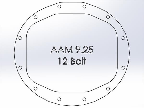 AFE-46-70402, aFe Pro Series 12 Bolt AAM 9.25 Inch  Differential Cover 46-70402 في الإمارات العربية المتحدة, دبي. Condition - new. Price ⁦1,610 AED⁩. Photo, seller contacts | AUTO.AE