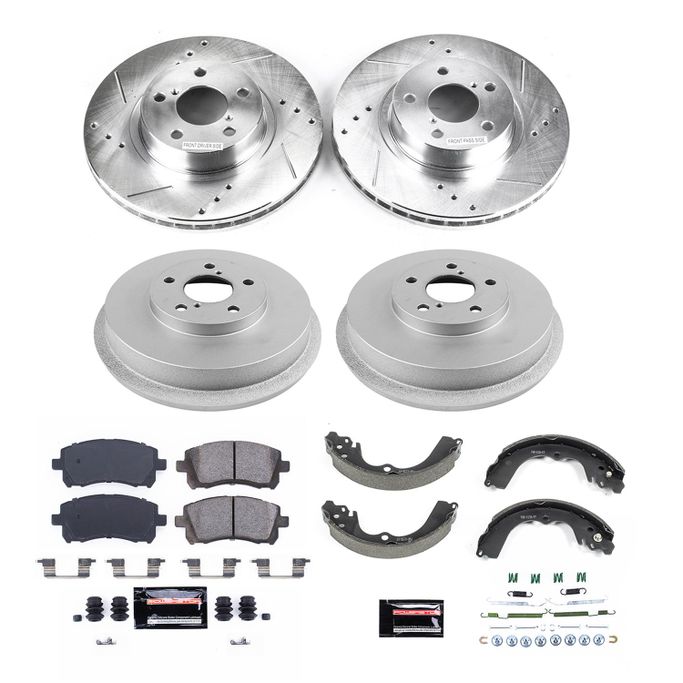 PWR-K15468DK, PowerStop Z23 Evolution Sport Disc and Drum Brake Upgrade Kits for 1998-2002 FORESTER - K15468DK في الإمارات العربية المتحدة, دبي. Condition - new. Price 1,480 AED. Photo, seller contacts | AUTO.AE
