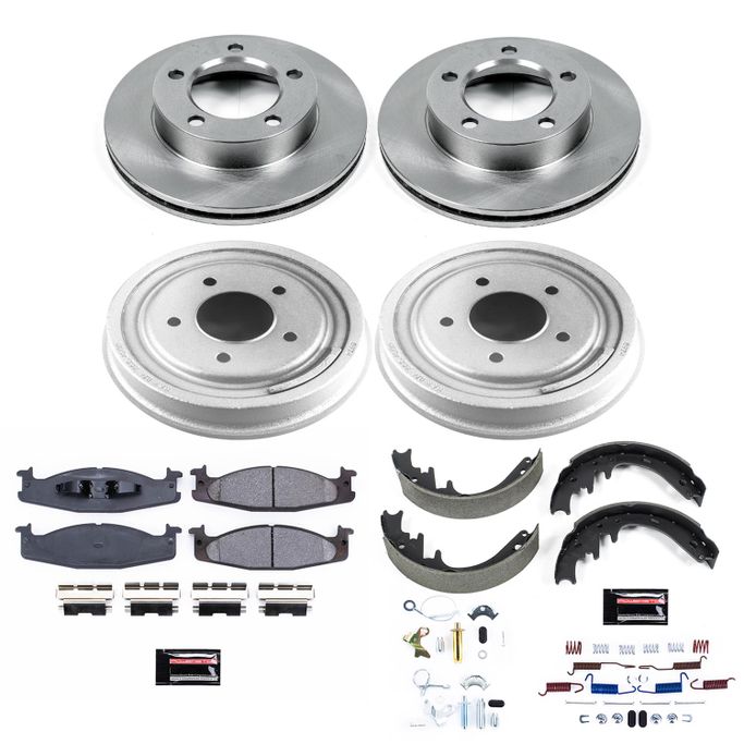 PWR-KOE15461DK, PowerStop Autospecialty Stock Replacement Disc and Drum Brake Kits for 1994-1996 BRONCO - KOE15461DK في الإمارات العربية المتحدة, دبي. Condition - new. Price ⁦1,770 AED⁩. Photo, seller contacts | AUTO.AE