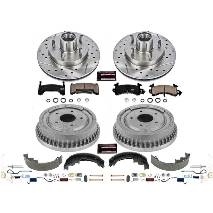 PWR-K15051DK, PowerStop Z23 Evolution Sport Disc and Drum Brake Upgrade Kits for 1991 S10 BLAZER, S15 JIMMY, SONOMA - K15051DK في الإمارات العربية المتحدة, دبي. Condition - new. Price ⁦2,170 AED⁩. Photo, seller contacts | AUTO.AE
