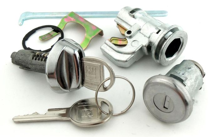 PYC-PY123, PYCL Locks Glovebox and Trunk Lock Cylinder Sets for 1969 CAMARO - PY123 in UAE, Dubai. Condition - new. Price 170 AED. Photo, seller contacts | AUTO.AE