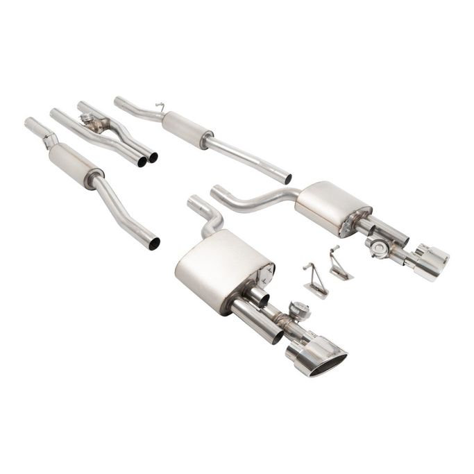 SSXAU1127, MILLTEK SSXAU1127 Cat-Back Exhaust, 2.5'' (Polished Tips) for AUDI RS4 (B7) 2006-2007 في الإمارات العربية المتحدة, دبي. Condition - new. Price 16,510 AED. Photo, seller contacts | AUTO.AE