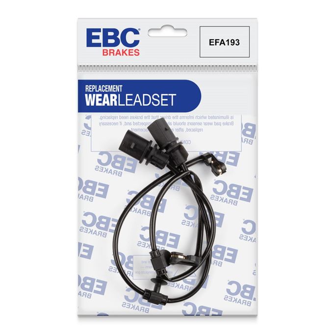 EBC-EFA193, EBC Disc Brake Pad Electronic Wear Sensors for 2017-2020 A4, 2018-2023 S4 - EFA193 في الإمارات العربية المتحدة, دبي. Condition - new. Price ⁦60 AED⁩. Photo, seller contacts | AUTO.AE