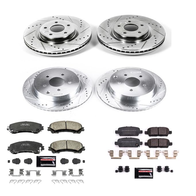 PWR-K8006, PowerStop Z23 Evolution Sport Brake Upgrade Kits for 2014-2024 Q50, 2017-2022 Q60 - K8006 in UAE, Dubai. Condition - new. Price ⁦1,980 AED⁩. Photo, seller contacts | AUTO.AE