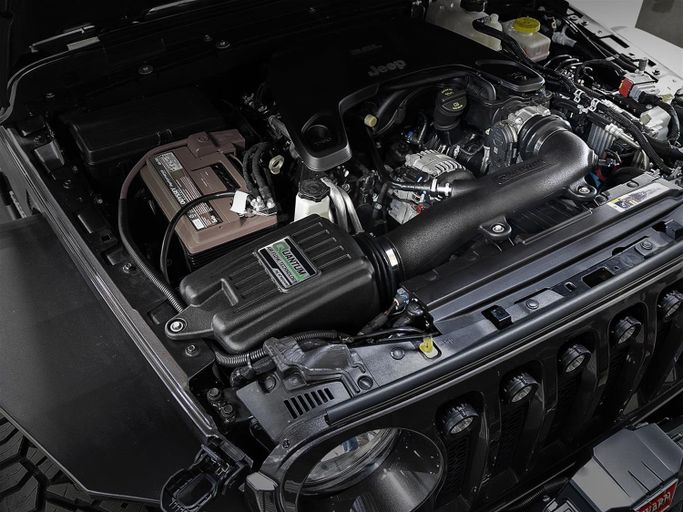 AFE-53-10017D, aFe Quantum Pro Dry S Cold Air Intake Systems for 2020-2026 GLADIATOR, 2018-2026 WRANGLER - 53-10017D in UAE, Dubai. Condition - new. Price 1,620 AED. Photo, seller contacts | AUTO.AE