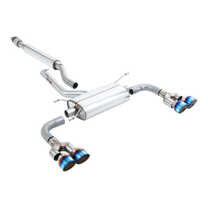 SSXTY165, MILLTEK SSXTY165 Secondary Cat-Back Exhaust, 2.5" (Blue Titanium Tips) for TOYOTA GR86 2.4L 2022- in UAE, Dubai. Condition - new. Price 13,810 AED. Photo, seller contacts | AUTO.AE