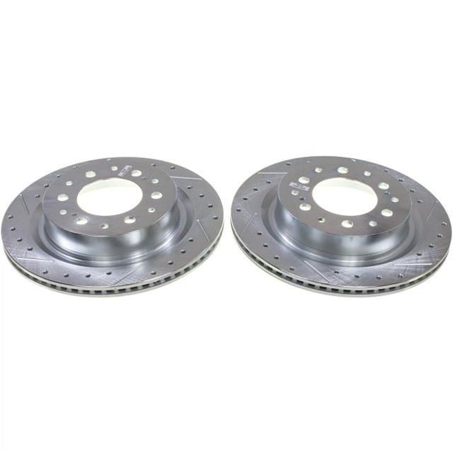 PWR-JBR1921XPR, PowerStop Evolution Drilled and Slotted Rotors for 2023-2026 SEQUOIA, 2024-2026 TACOMA, 2022-2026 TUNDRA - JBR1921XPR في الإمارات العربية المتحدة, دبي. Condition - new. Price ⁦650 AED⁩. Photo, seller contacts | AUTO.AE