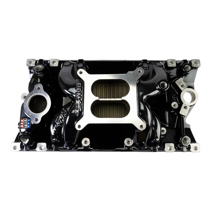 EDL-7516-BP, Edelbrock Performer RPM Air-Gap Intake Manifolds 7516-BP в ОАЭ, Дубай. Состояние - новое. Цена ⁦3 260 AED⁩. Фото, контакты продавца | AUTO.AE