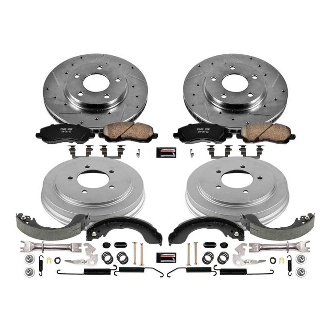 PWR-K15251DK, PowerStop Z23 Evolution Sport Disc and Drum Brake Upgrade Kits for 2007-2012 CALIBER - K15251DK in UAE, Dubai. Condition - new. Price 1,620 AED. Photo, seller contacts | AUTO.AE