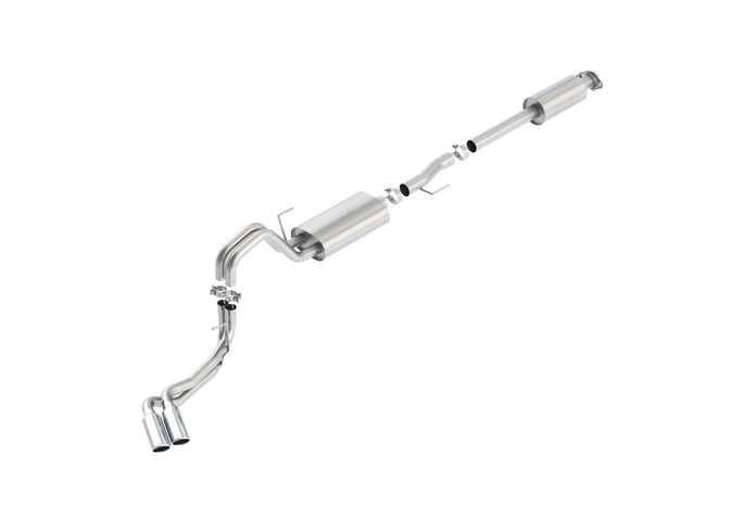 140617, BORLA 140617 Cat Back Exhaust System, F-150 EcoBoost® 2.7 / 3.5L (turbo), V8-5.0L, Ext.Cab, St. Bed (78.8") Crew Cab Short Bed (67.0)(145" WB), Tip №18, 2015-16, sound Touring в ОАЭ, Дубай. Состояние - новое. Цена ⁦8 000 AED⁩. Фото, контакты продавца | AUTO.AE