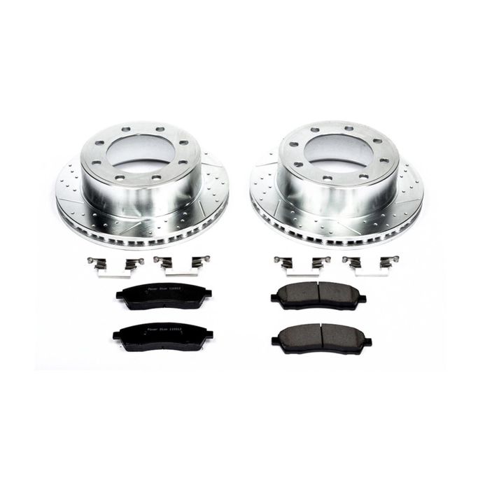 PWR-K1890, PowerStop Z23 Evolution Sport Brake Upgrade Kits for 1999-2004 F-350 SUPER DUTY, F-250 SUPER DUTY, 2000-2005 EXCURSION - K1890 في الإمارات العربية المتحدة, دبي. Condition - new. Price ⁦1,210 AED⁩. Photo, seller contacts | AUTO.AE