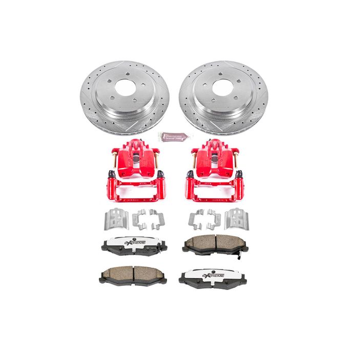 PWR-KC1563-26, PowerStop Z26 Street Warrior Brake Upgrade Kits with Calipers for 1997-2013 CORVETTE, 2004-2009 XLR - KC1563-26 في الإمارات العربية المتحدة, دبي. Condition - new. Price ⁦2,060 AED⁩. Photo, seller contacts | AUTO.AE
