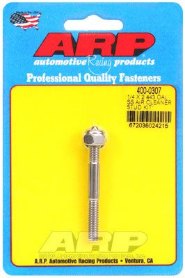 400-0307, ARP 400-0307 Air Cleaner Stud Kit 1/4" x 2.443 SS في الإمارات العربية المتحدة, دبي. Condition - new. Price 160 AED. Photo, seller contacts | AUTO.AE