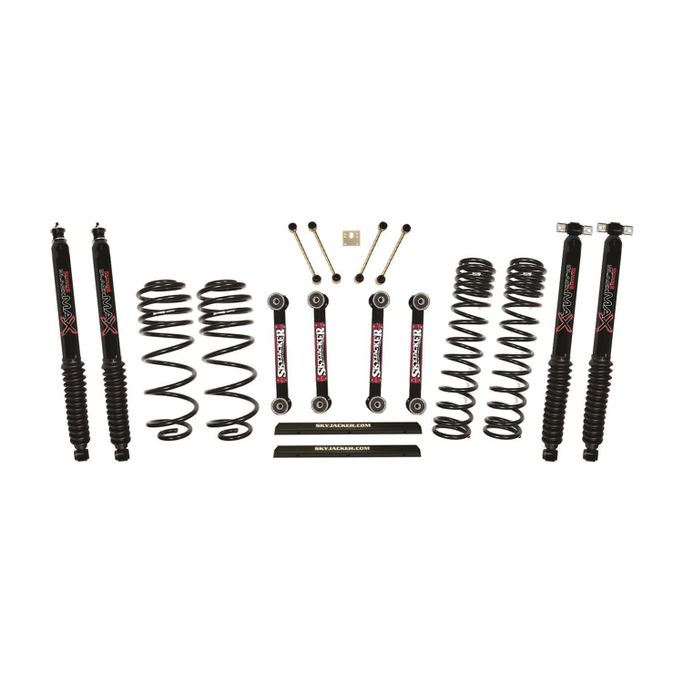 SJA-TJ403BPBLT, Skyjacker Long Travel Lift Kit Systems with Black MAX Shocks for 2003-2006 WRANGLER - TJ403BPBLT في الإمارات العربية المتحدة, دبي. Condition - new. Price ⁦4,820 AED⁩. Photo, seller contacts | AUTO.AE