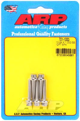 701-1000, ARP 701-1000 SAE Bolt Kit 10-24 x 1.000 SS 12pt in UAE, Dubai. Condition - new. Price 180 AED. Photo, seller contacts | AUTO.AE