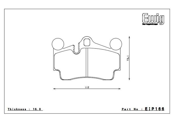 EIP166ME20, ENDLESS EIP166ME20 Rear brake pads AUDI Q7/PORSCHE CAYENNE/VW TOUAREG في الإمارات العربية المتحدة, دبي. Condition - new. Price ⁦1,130 AED⁩. Photo, seller contacts | AUTO.AE