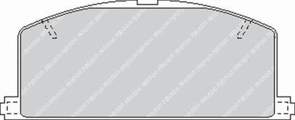 FCP308R, FERODO FCP308R Front Brake Pads DS3000 for TOYOTA MR2 1990 в ОАЭ, Дубай. Состояние - новое. Цена ⁦1 090 AED⁩. Фото, контакты продавца | AUTO.AE