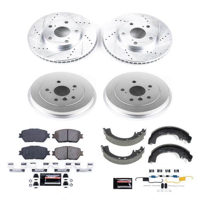 PWR-K15061DK, PowerStop Z23 Evolution Sport Disc and Drum Brake Upgrade Kits for 2002-2006 CAMRY - K15061DK in UAE, Dubai. Condition - new. Price 1,500 AED. Photo, seller contacts | AUTO.AE