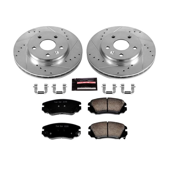 PWR-K5522, PowerStop Z23 Evolution Sport Brake Upgrade Kits K5522 in UAE, Dubai. Condition - new. Price 1,200 AED. Photo, seller contacts | AUTO.AE