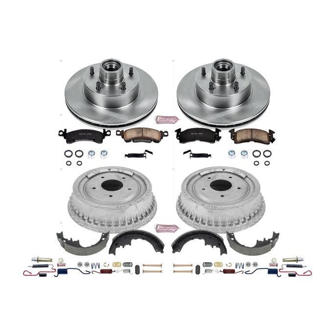 PWR-KOE15023DK, PowerStop Autospecialty Stock Replacement Disc and Drum Brake Kits for 1970-1974 CAMARO, 1970-1973 FIREBIRD, 1975 SKYLARK - KOE15023DK في الإمارات العربية المتحدة, دبي. Condition - new. Price ⁦1,610 AED⁩. Photo, seller contacts | AUTO.AE