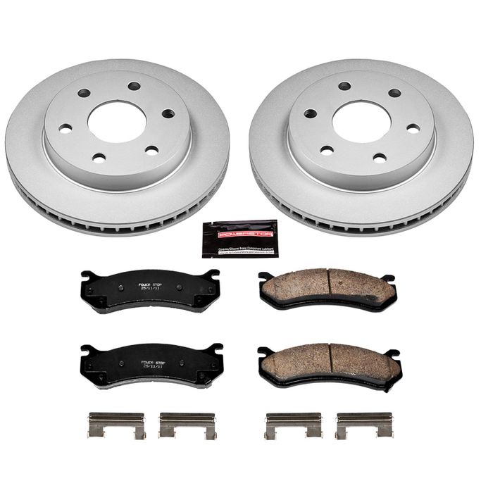 PWR-CRK2009, PowerStop Z17 Evolution Plus GEOMET Coated Brake Kits CRK2009 in UAE, Dubai. Condition - new. Price 860 AED. Photo, seller contacts | AUTO.AE