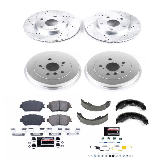 PWR-K15228DK, PowerStop Z23 Evolution Sport Disc and Drum Brake Upgrade Kits for 2005-2006 CAMRY - K15228DK in UAE, Dubai. Condition - new. Price 1,630 AED. Photo, seller contacts | AUTO.AE
