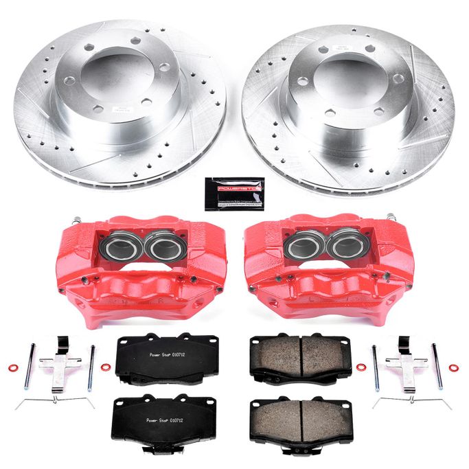PWR-KC1236, PowerStop Z23 Evolution Sport Brake Upgrade Kits with Calipers for 1995-2002 4RUNNER, 2004 TACOMA - KC1236 في الإمارات العربية المتحدة, دبي. Condition - new. Price 2,360 AED. Photo, seller contacts | AUTO.AE