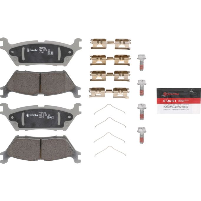 BBO-P24252N, Brembo NAO Ceramic Brake Pads P24252N в ОАЭ, Дубай. Состояние - новое. Цена 380 AED. Фото, контакты продавца | AUTO.AE
