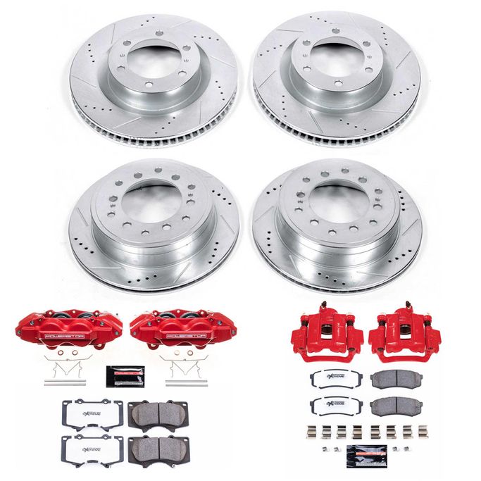 PWR-KC5874-36, PowerStop Z36 Truck and Tow Brake Upgrade Kits with Calipers for 2010-2015 4RUNNER, GX460 - KC5874-36 в ОАЭ, Дубай. Состояние - новое. Цена ⁦4 890 AED⁩. Фото, контакты продавца | AUTO.AE
