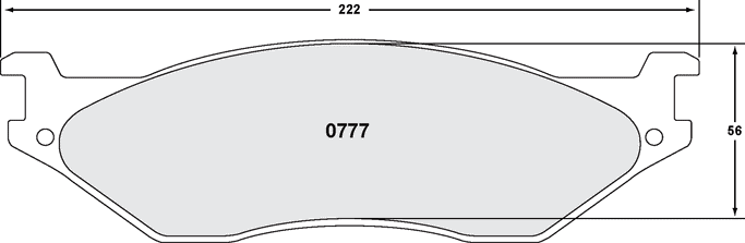 0777.10, PFC 0777.10 Brake pads Z-RATED FORD F450/F550 في الإمارات العربية المتحدة, دبي. Condition - new. Price ⁦950 AED⁩. Photo, seller contacts | AUTO.AE