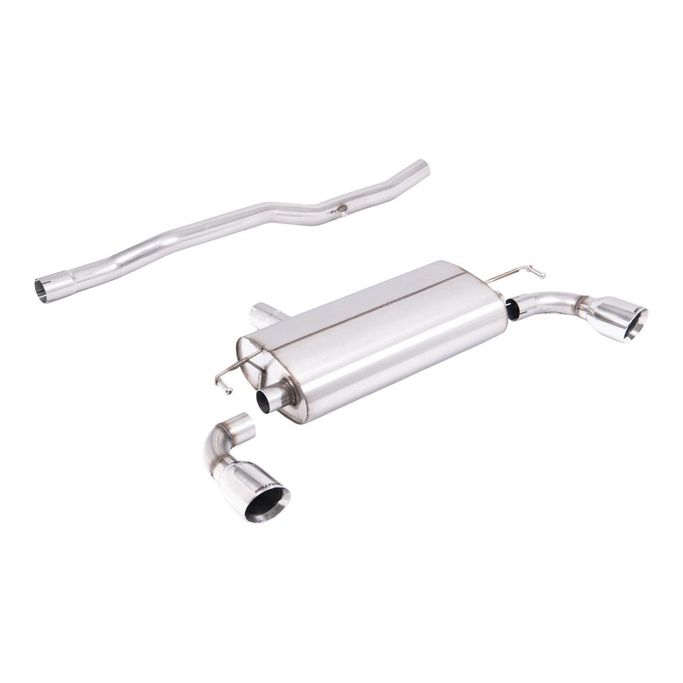 SSXVW771, MILLTEK SSXVW771 Cat-Back Exhaust, 2.5" (GT-100 Slash Cut Tips) for VW Golf R32 (MK4) في الإمارات العربية المتحدة, دبي. Condition - new. Price 5,470 AED. Photo, seller contacts | AUTO.AE