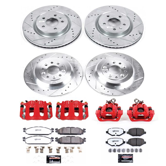 PWR-KC5584-36, PowerStop Z36 Truck and Tow Brake Upgrade Kits with Calipers for 2011-2019 EXPLORER, 2012-2019 FLEX, 2013-2019 TAURUS - KC5584-36 في الإمارات العربية المتحدة, دبي. Condition - new. Price ⁦4,970 AED⁩. Photo, seller contacts | AUTO.AE