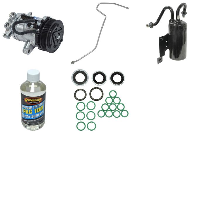 UAC-KT5000, Universal Air Conditioner Compressor Kits for 2002 RAM 1500 - KT 5000 в ОАЭ, Дубай. Состояние - новое. Цена 1 110 AED. Фото, контакты продавца | AUTO.AE