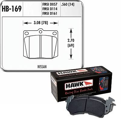 HWK-HB169E-560, Hawk Performance Blue 9012 Racing Brake Pads HB169E.560 in UAE, Dubai. Condition - new. Price 990 AED. Photo, seller contacts | AUTO.AE