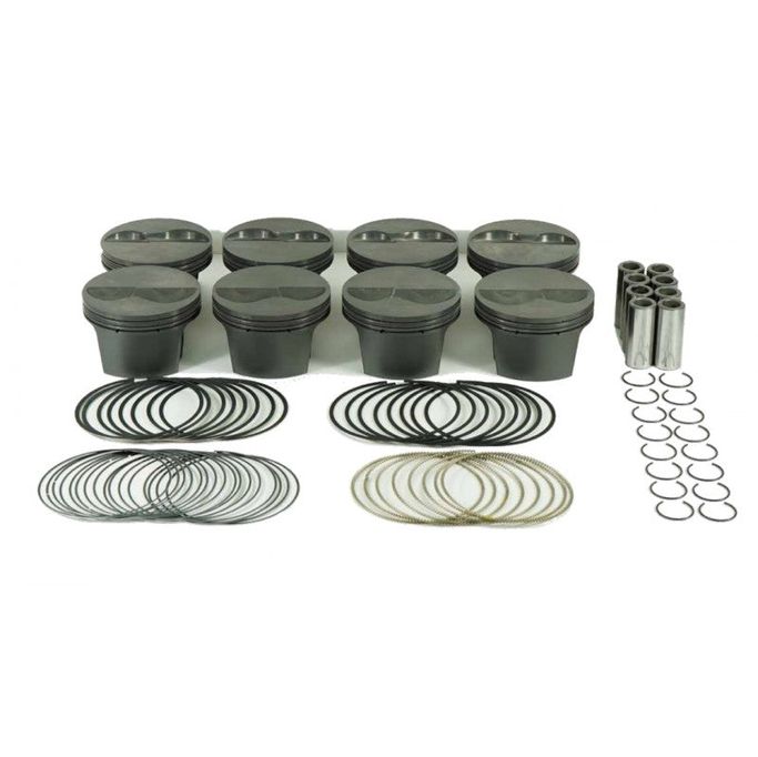 197753150T, MAHLE 197753150T Piston Kit Flat Top (361cid 4.050 x 1.125CH, 3.500stroke, 6.125rod, 0.927pin, -8.9cc, 410g, 12.1CR, 2618) for CHEVROLET Small Block في الإمارات العربية المتحدة, دبي. Condition - new. Price ⁦5,230 AED⁩. Photo, seller contacts | AUTO.AE